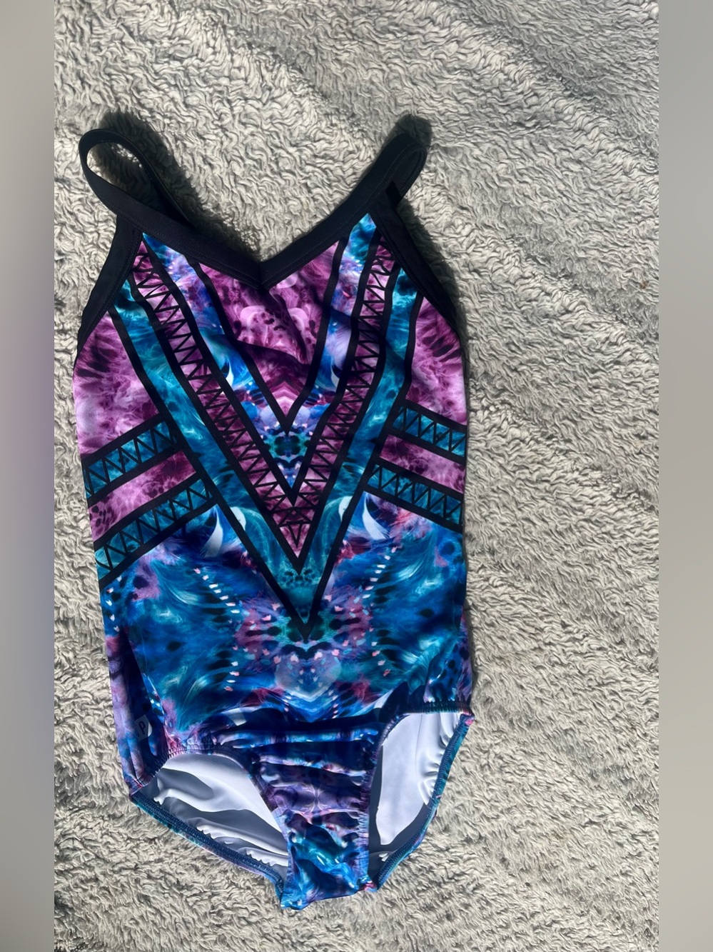 Sylvia P Gymnastics Leotard Child 12 Excellent Used Condition!